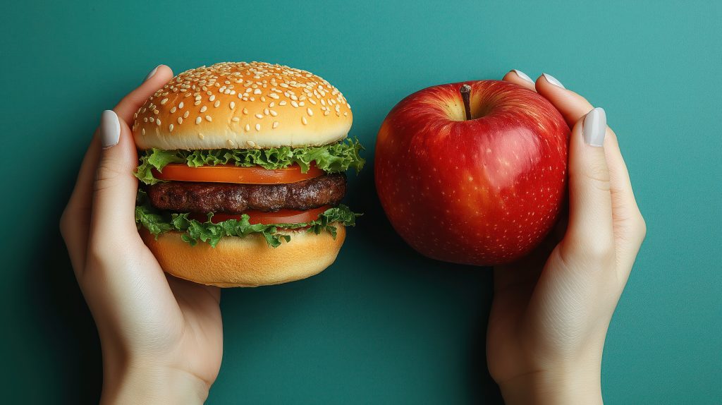 jedzenie emocjonalne szczecin wybór zdrowej diety vs fast food